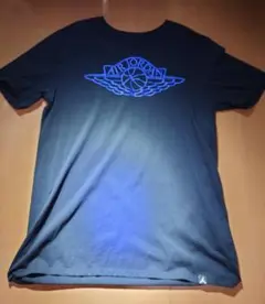 Air Jordan Tシャツ Lサイズ 黒/青