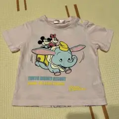 ディズニーリゾート　ダンボ　Tシャツ ピンク　90