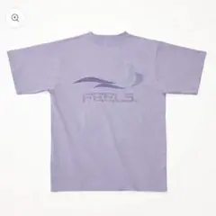 FEELS. STITCH T-SHIRT LIGHT PURPLE Mサイズ