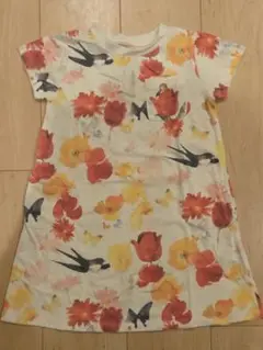 グラニフ　ワンピース　いわさきちひろ　おやゆびひめ　110