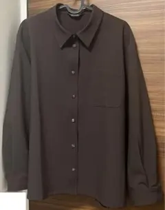 Lemifa 長袖シャツ ジャケット ブラウン F