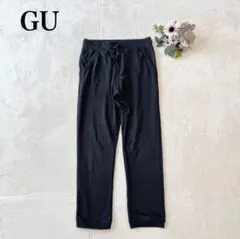 【ジーユー】ドローストリングパンツ（M)シンプル カジュアル ズボン ポケット