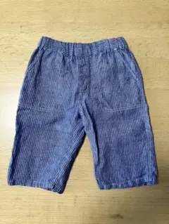 無印良品　麻　半ズボン 120