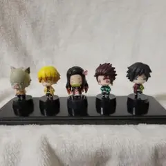 鬼滅の刃　にとたんフィギュアマスコット　5体セット