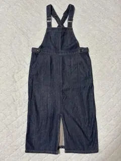 LOWRYSFARM デニム サロペットスカート L