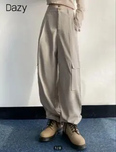 Dazy ベージュ カーゴパンツ XL