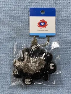 新商品！関西万博 ミャクミャク ラインストーンマスコット　キーホルダー ブラック