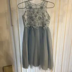 ドレス　水色　150