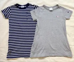 Champion 110cm 半袖ワンピース 2点セット