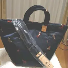 russet☆ラシット 馬柄トートバッグ 3way