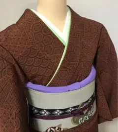 『逸品』上質の小紋　正絹　美品