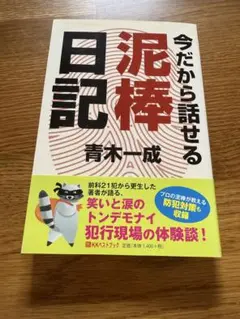 今だから話せる泥棒日記