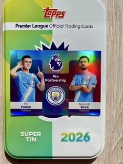 日本未発売 フォーデン&ベルナルド・シルバ マンチェスター・シティ topps