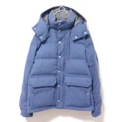 【vitalmonsieurnicole】　ダウンジャケット　メンズ　古着　青