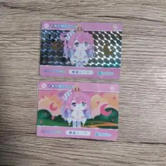 カードダス ホロライブ5　姫森ルーナ　ノーマル パラレル　２枚セット