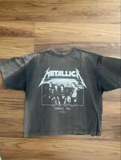 メタリカ METALICA 鬼フェード ボックス Tシャツ Ｌサイズ
