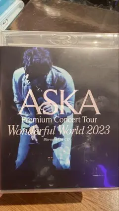 ASKA Wonderful World2023（Blu-ray + 2CD） Blu-ray＋LiveCD告知】『ASKA Premium Concert Tour Wonderful