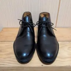 【早い者勝ち】 ジャンカルロ・モレリ チャッカブーツ 黒 25.5㎝