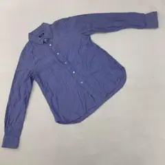 JOURNAL STANDARD 長袖シャツ オックスフォード コットン ブルー