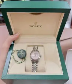 ROLEX ピンクダイヤル 時計