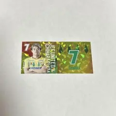 ジェフ千葉 シークレットホロステッカー 田中和樹