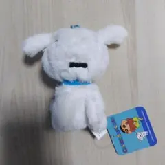 新品　クレヨンしんちゃん　シロ　キーホルダー