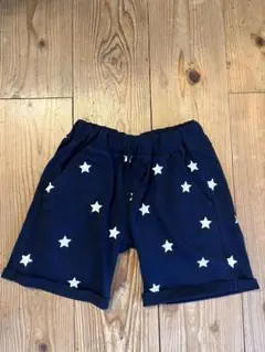 【美品】#GLOBAL WORK#星柄ハーフパンツ#130-140#XXL