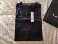 未使用タグ付き NY本店購入 theory Tシャツ シルク70% 袋付き
