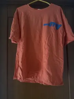 Wild Wolf Dog Tシャツ オレンジ