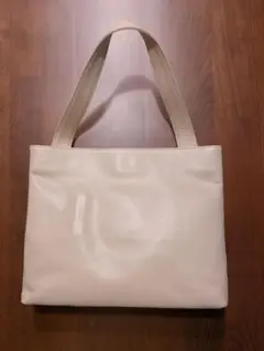 【MK MICHEL KLEIN】新品未使用 クリーム色 シンプル ハンドバック