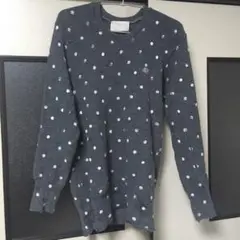ケイスケカンダ 手刷りのセーター ニット keisuke kanda ドット