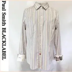 極美品 ポールスミス ブラックレーベル シャツ ブラウス 長袖シャツ 44L