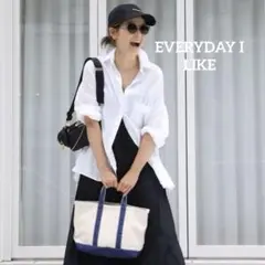 EVERYDAY I LIKE. Big Washシャツ 襟ワイヤー 長袖　白 2025年最新】ドゥーズィエムクラス ワイヤーシャツの人気