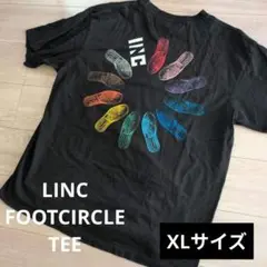 LINCリンクFOOTCIRCLE TEE BLAK Lサイズ✨