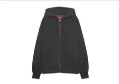supreme overdyed small box zip up hoodie