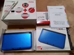 【人気メーカー】ニンテンドー3DS LL ブルー×ブラック
