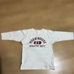 MORNINGSIDE ホワイト 五分袖 Tシャツ