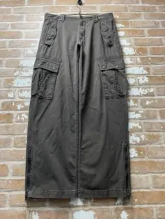 00s オールドネイビー　OLDNAVY カーゴパンツ ブラウン　茶　古着
