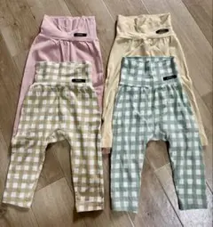 コニーKONNY ソフトモダール　ハイウエストレギンス4枚組