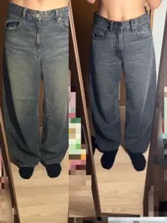 2本セット　guバレルレックジーンズ