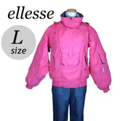 ellesse エレッセ スキー スノボー ウェア 上下セット ピンク L