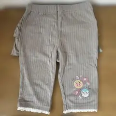 【新品】　アンパンマン　ストレッチリブフリルレギンス　100cm