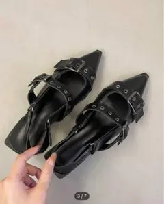SHEIN 新品 レディース ハイヒール パンプス ミュール サンダル