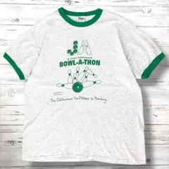 Hanes Tシャツ デカロゴ L ホワイト グリーン 1186