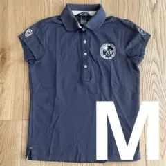 ZOY ゴルフポロシャツ ネイビー Mサイズ