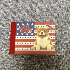 平成レトロ　平成女児　ミニメモ帳　Happy Dog コーギー　メモ帳　クーリア