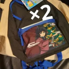 鬼滅の刃　アニメキャラクター バッグ 2個セット