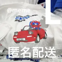 【L】大阪 万博 expo ミャクミャク ロードスター Tシャツ 白