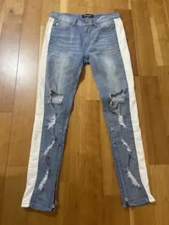 ヤリラ DANKE SCHON ダンケシェーン ダメージ加工 ストレッチスキニー