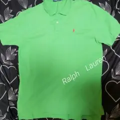 Polo Ralph Lauren 緑色ポロシャツ L/G